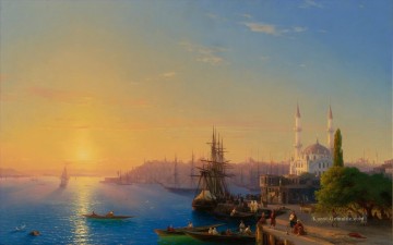  russisch - Ansicht von Konstantinopel und den Bosporus Verspielt Ivan Aiwasowski makedonisch